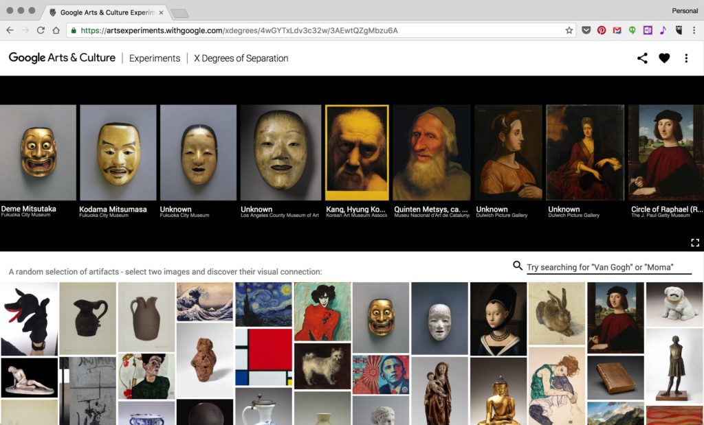 Google explores how machine learning could navigate the history of art
