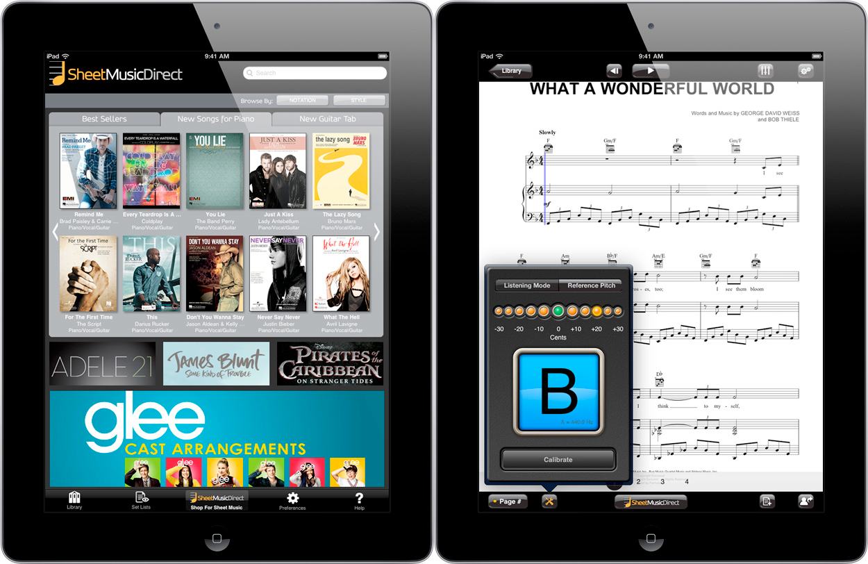 ipad for music reading