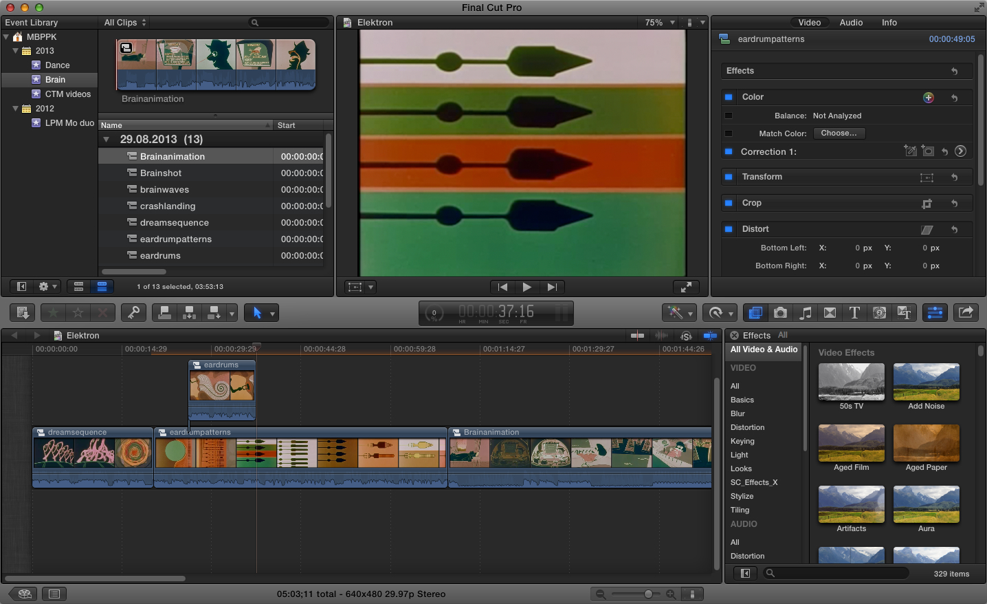 how to zoom in final cut pro