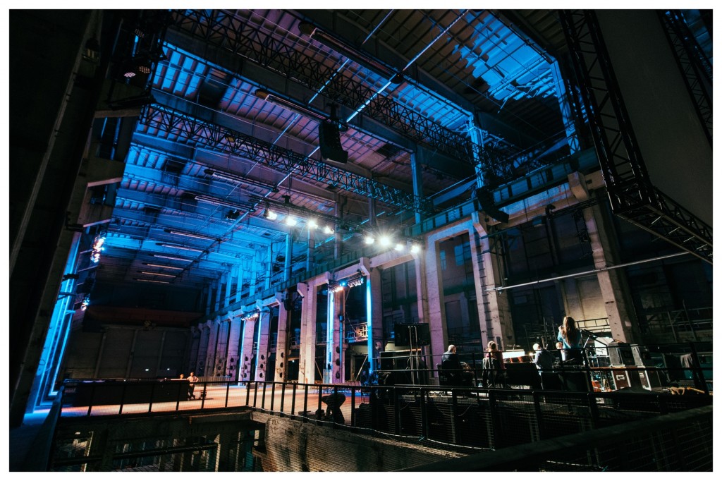 To redefine time, you have to first redefine space. Kraftwerk, the cavernous venue of The Long Now (and Berlin Atonal). Photo: Camille Blake.