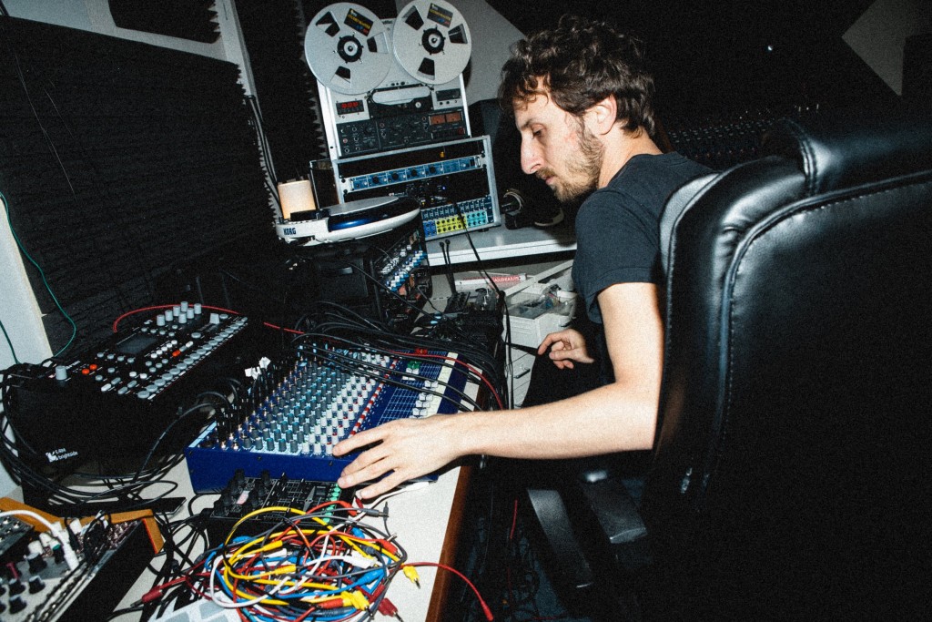 Lucy in his studio, for CDM.