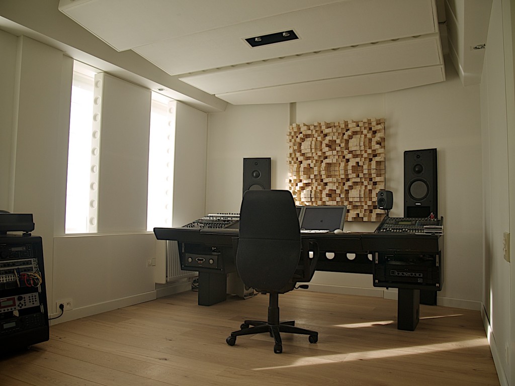 The "clean" studio.