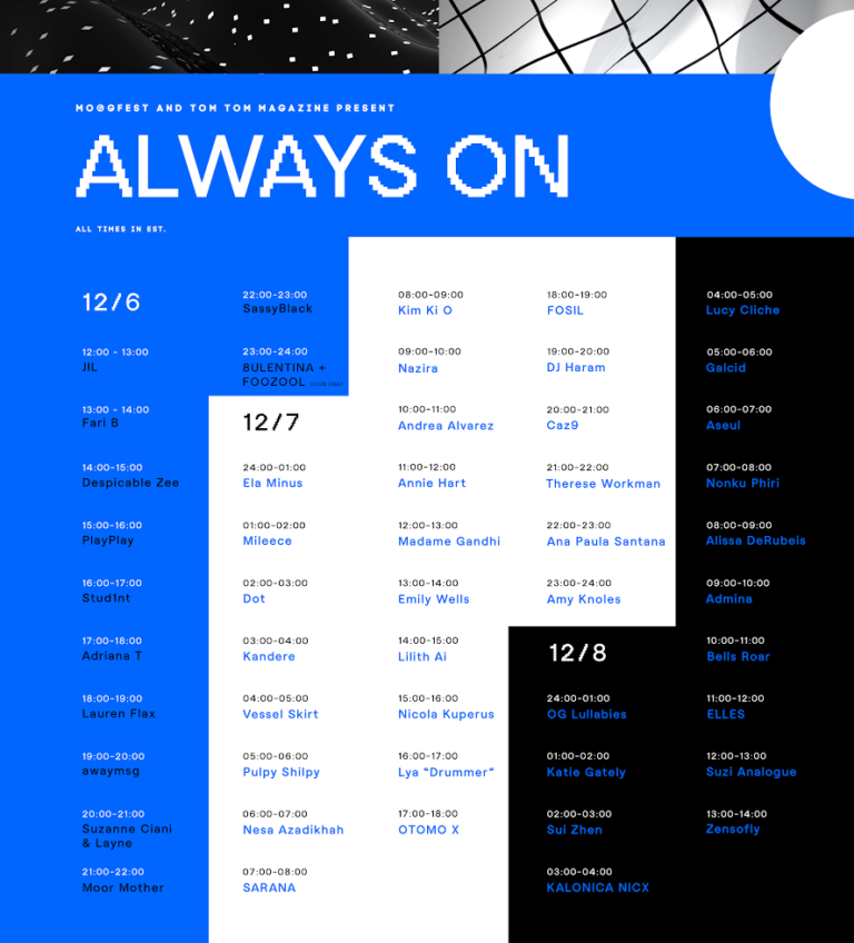 Watch Moogfest kick off with epic 50hour livestream, lineup minus