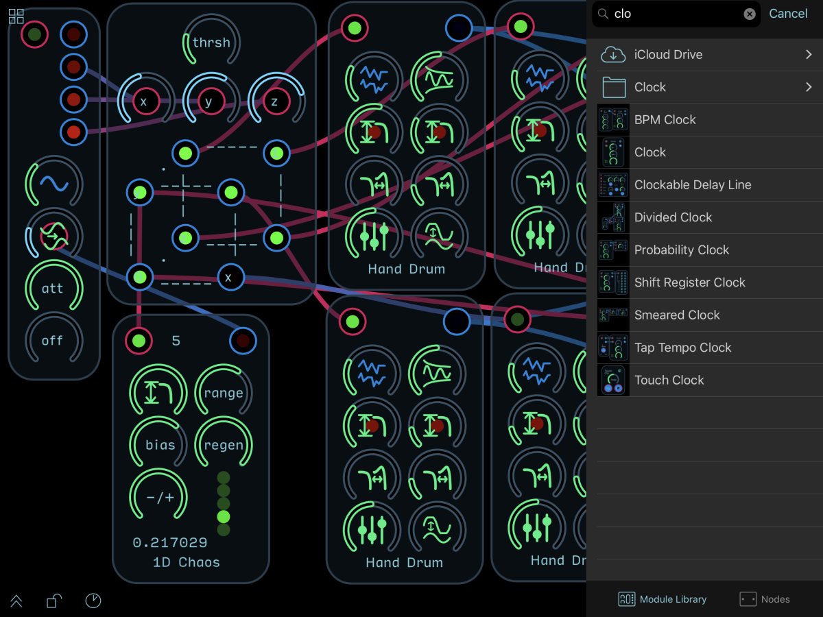 audulus sequencer