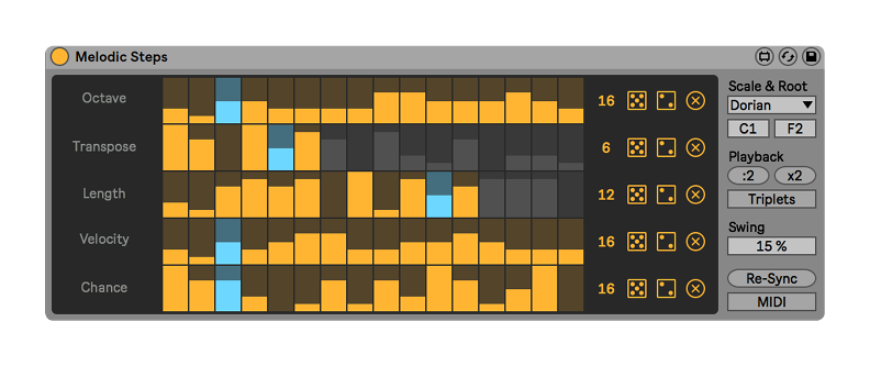 new melodic step sequencer ableton live 10