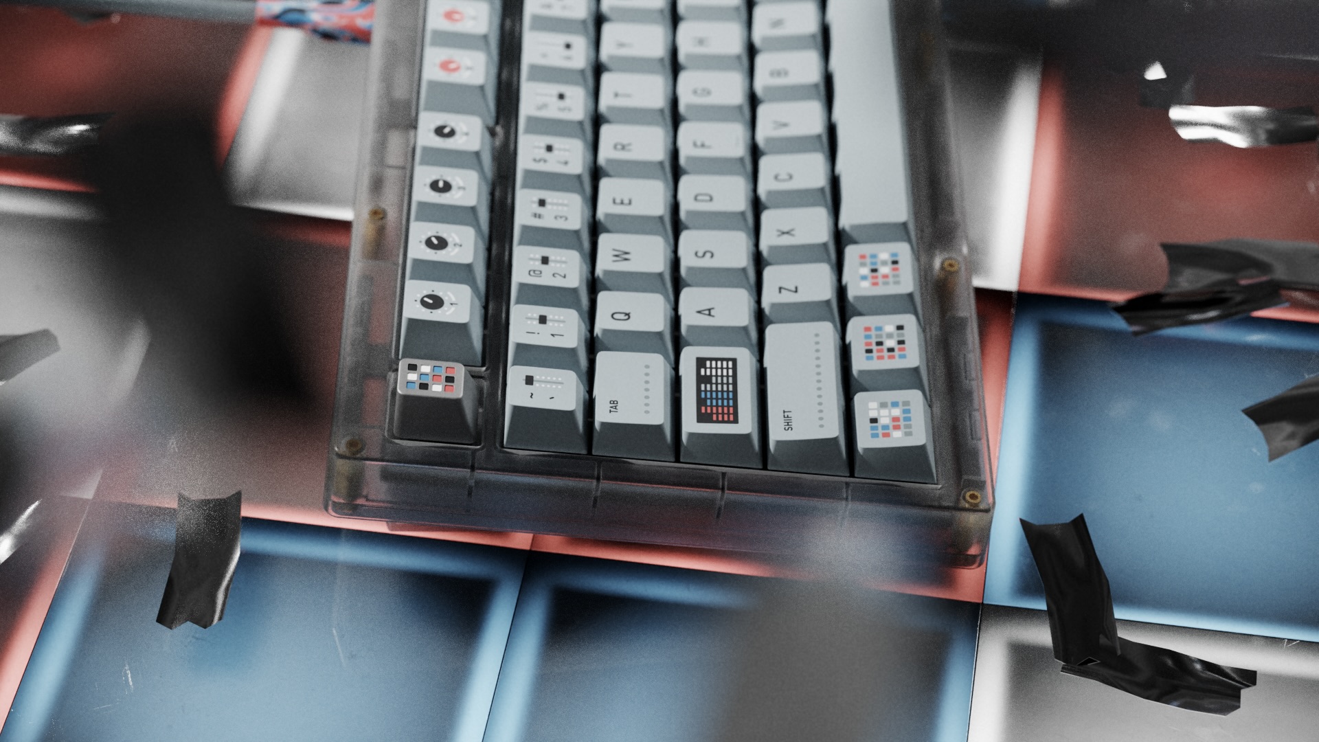 These custom keycaps give synth controls to your mechanical computer