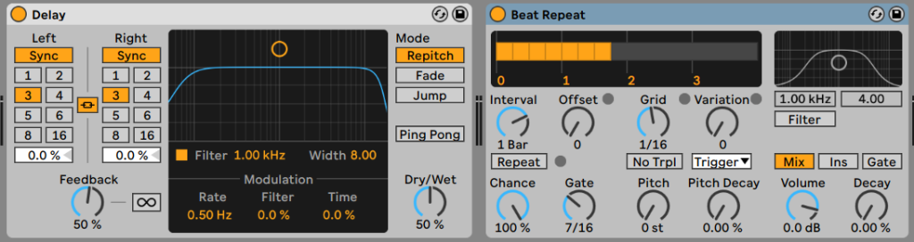 delay beatrepeat