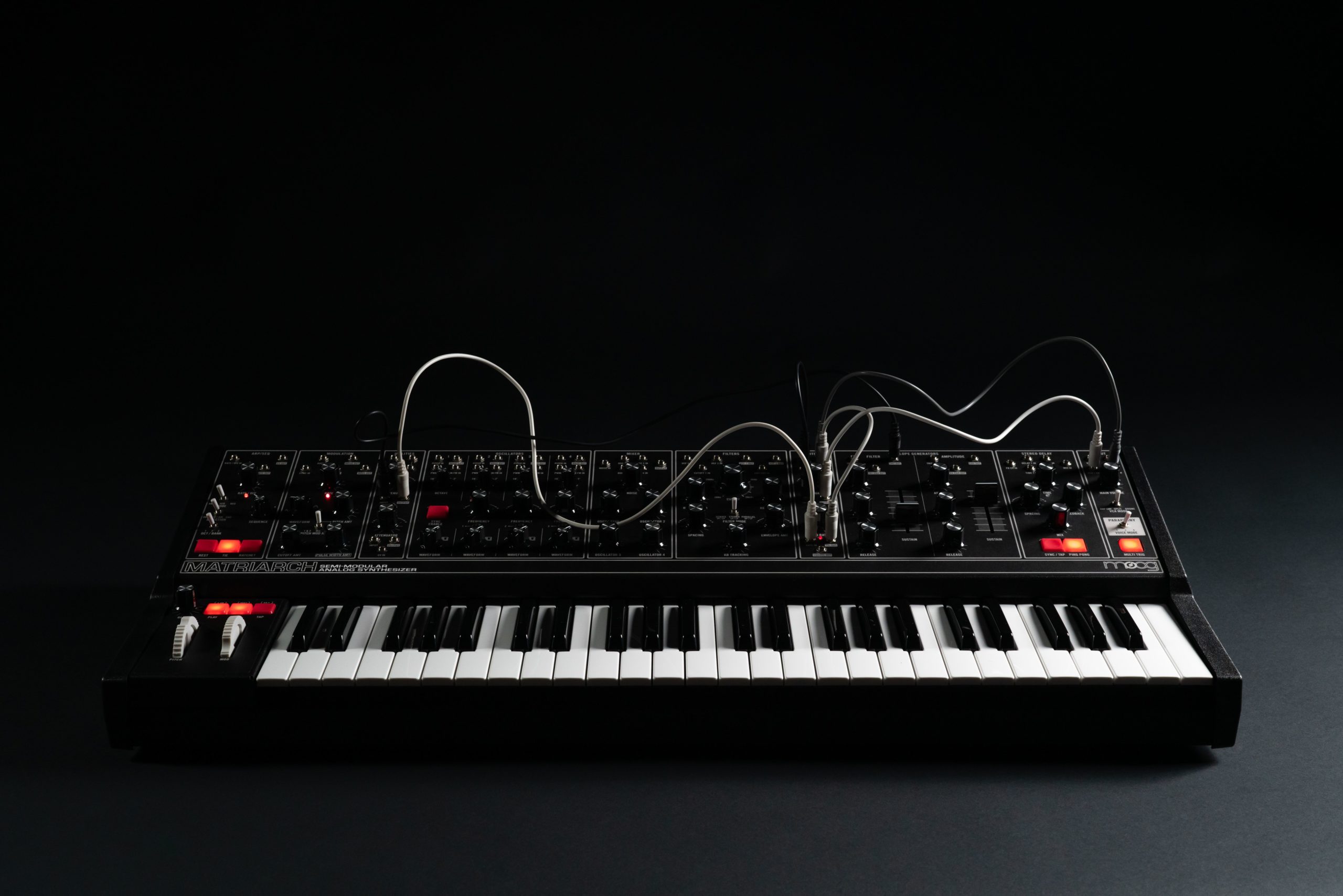 Moog updates Matriarch with performance tweaks, releases patching book