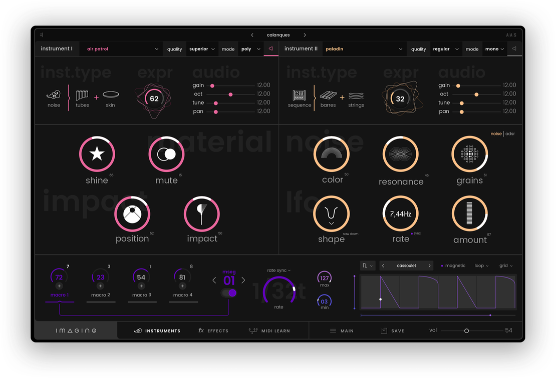 Imagine, Expressive E's physical - synth hybrid, now has M1