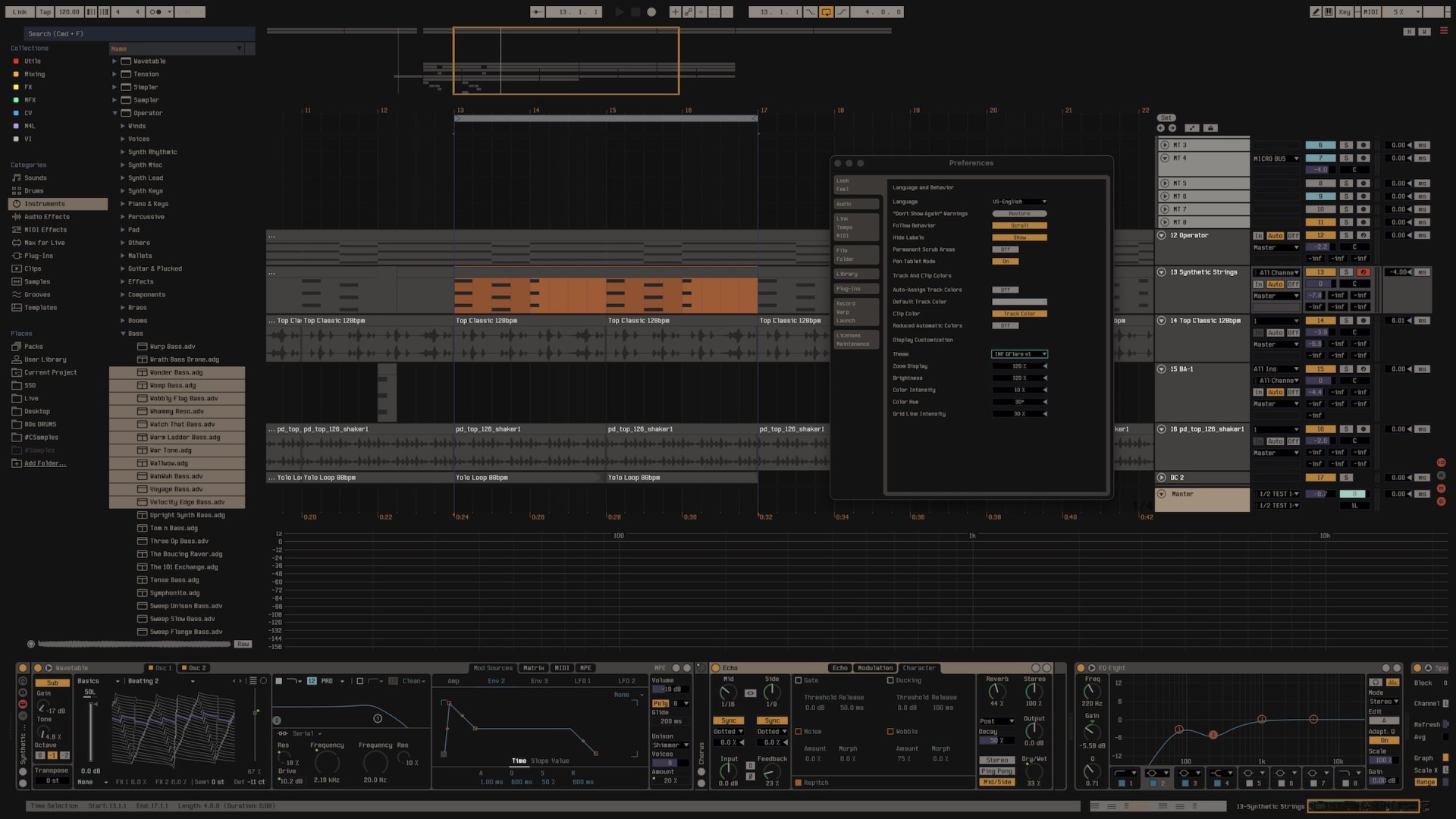 Make Ableton Live easy on the eyes in low light - with a retro 80s ...