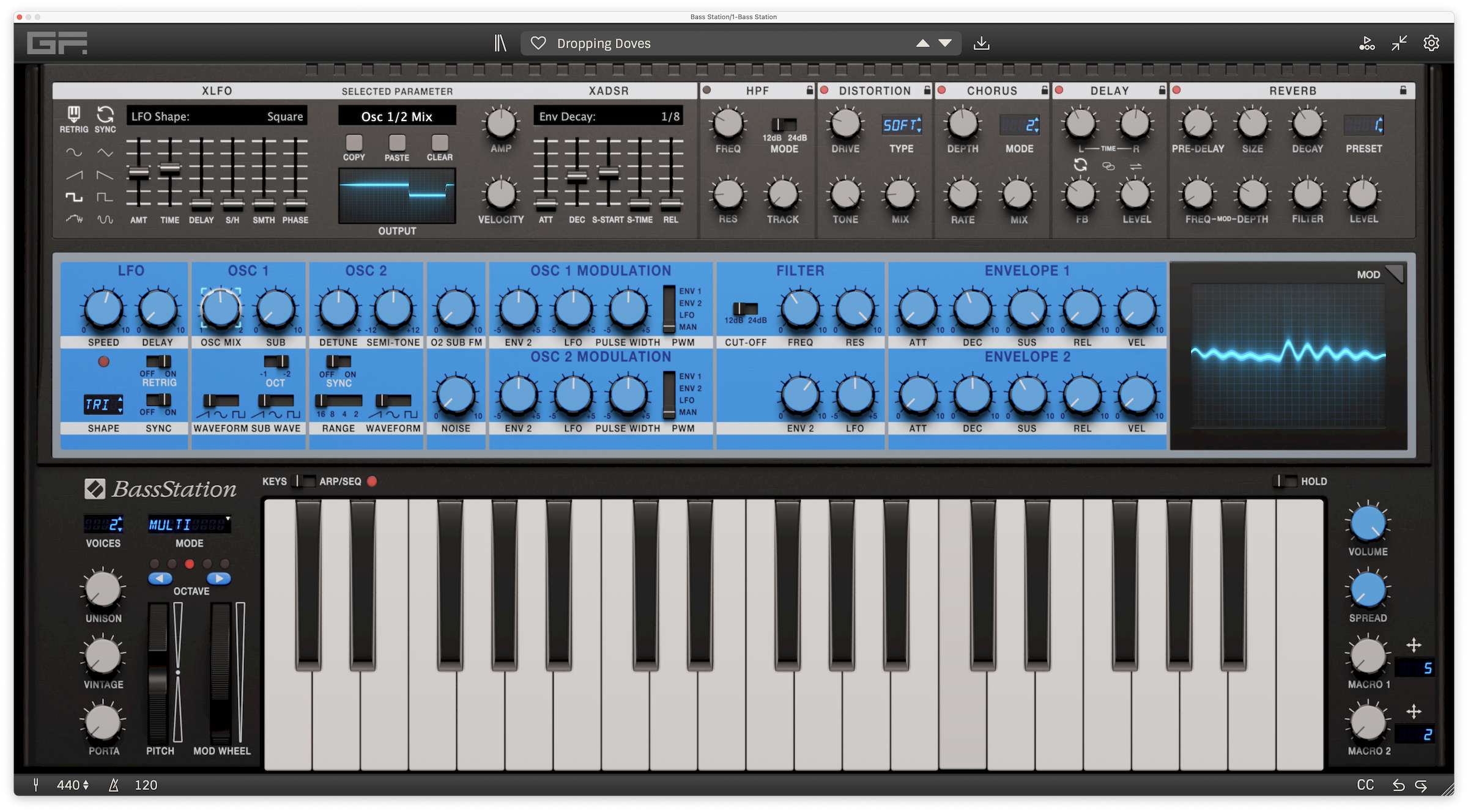 Novation Bass Station gets a GForce software model and it’s perfect