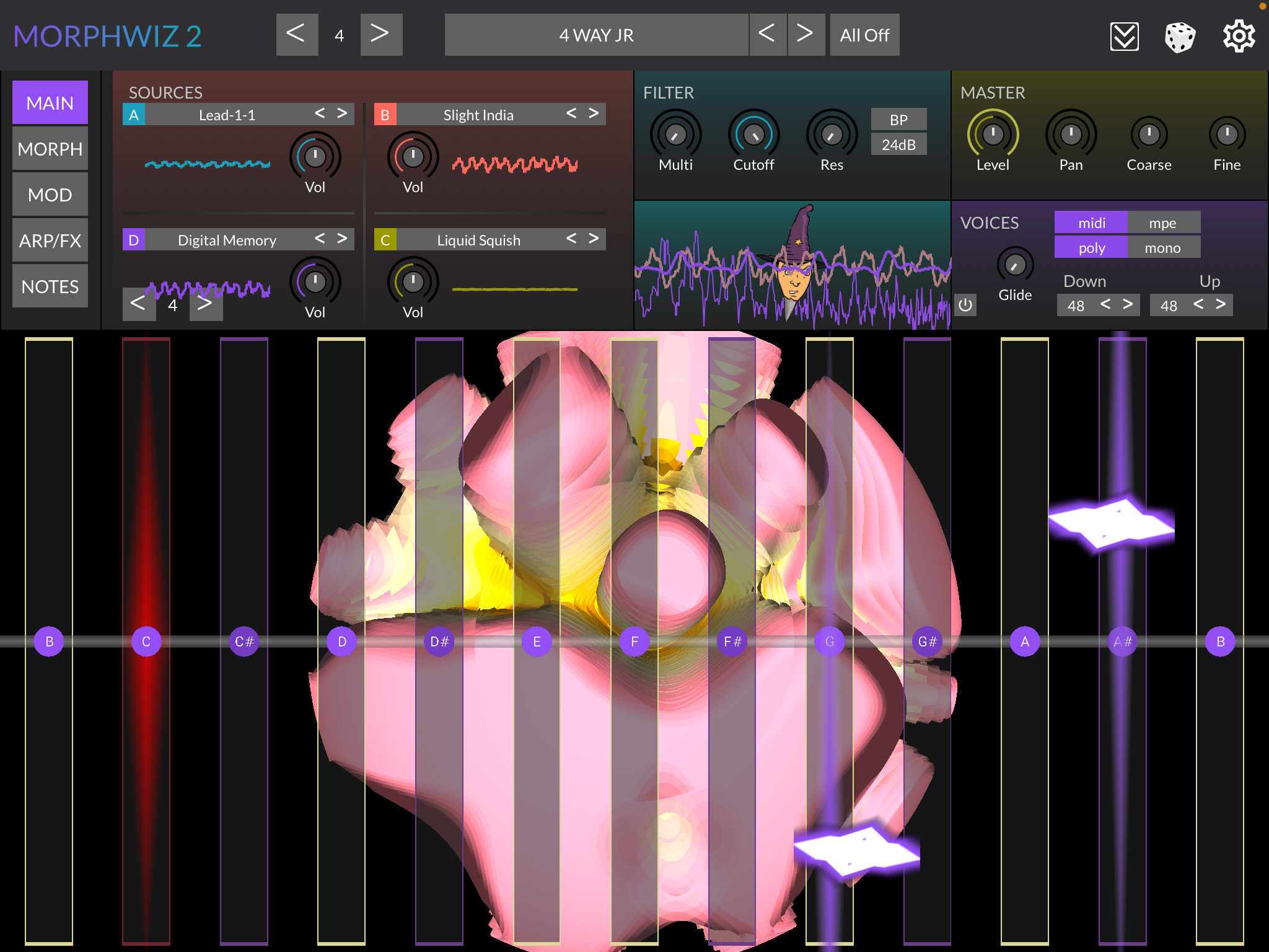 MorphWiz 2 is here and it opens up a new world of iPad sound creation