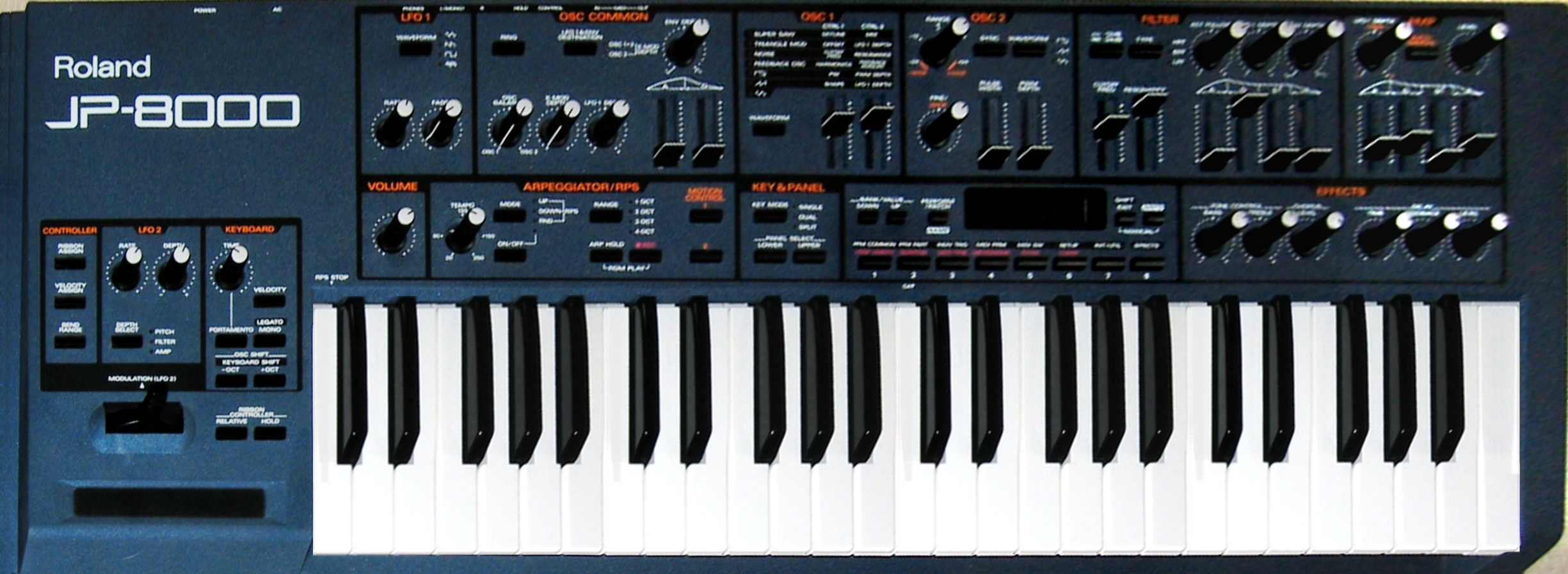 A free emulator of Roland JP-8000 and the love of supersaws and trance