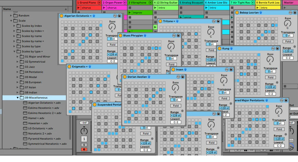 Play together with Ableton Live, pt. 1: playing in tune