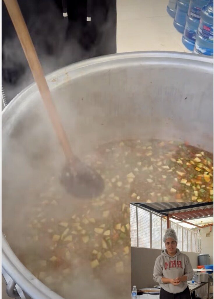 Egna Legna Besidet talks about cooking hot meals.