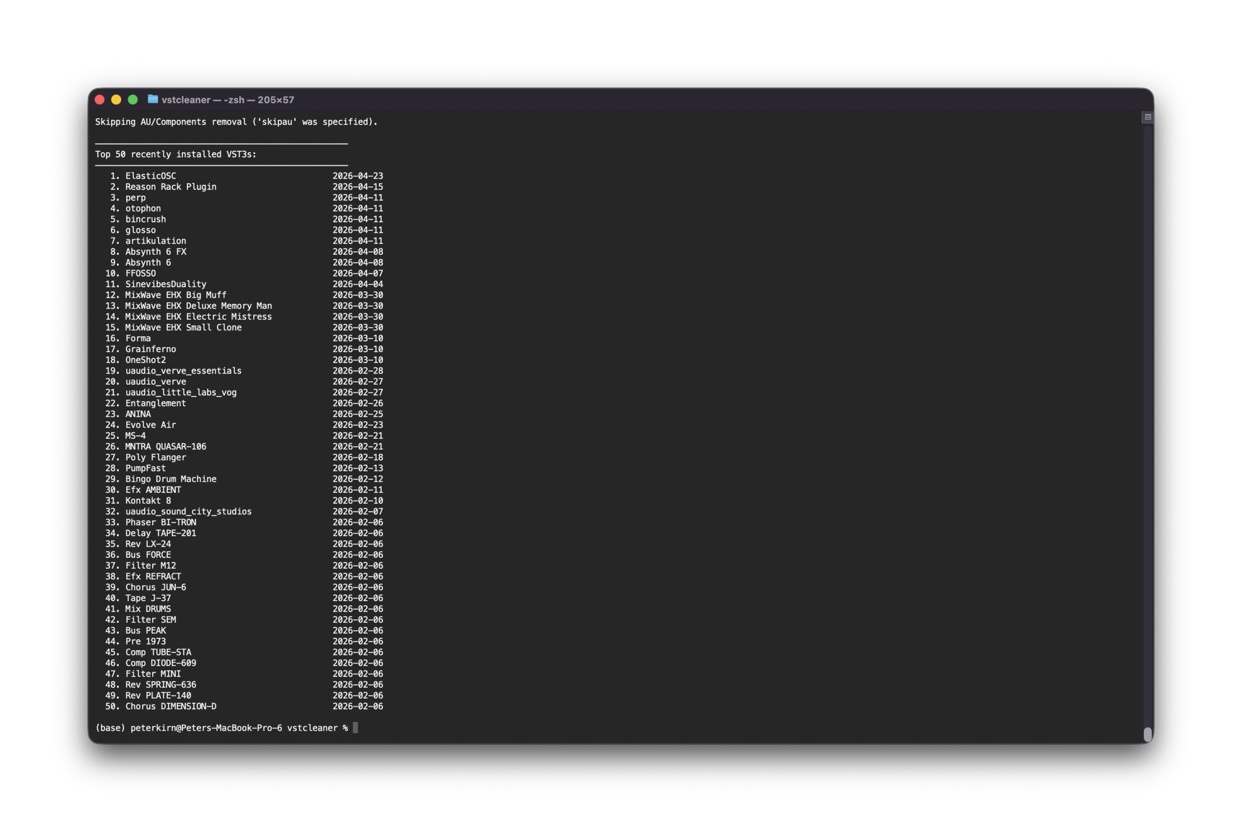 Spring cleaning: free up space by deleting duplicate plug-ins