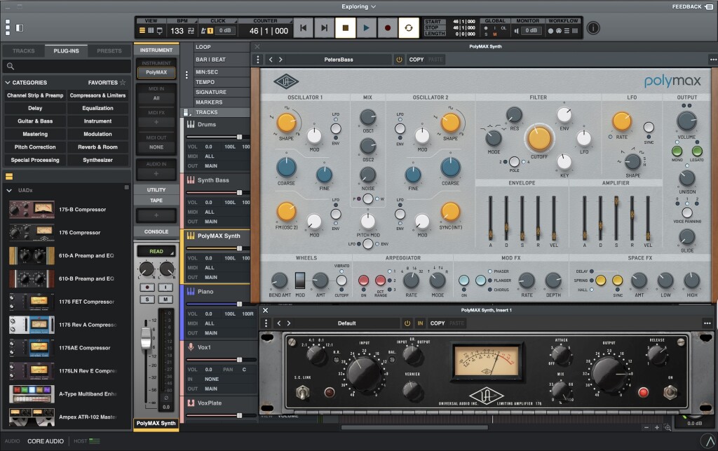 You can now get eight of UA’s best plug-ins free, plus the free LUNA DAW