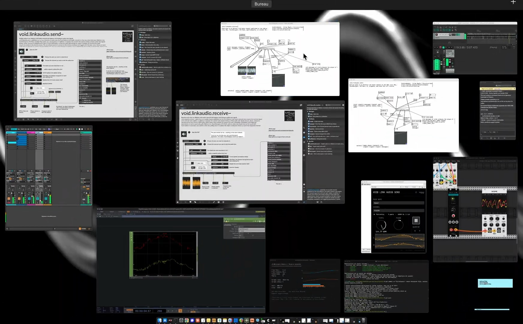 Link Audio, now in Max, Pd, VCV Rack, TouchDesigner, oF, and plug-ins, free