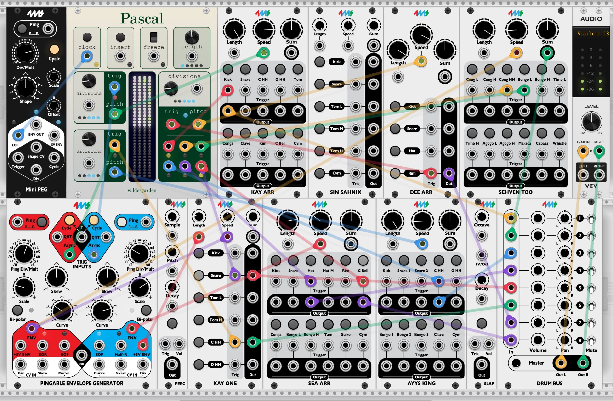 Free: 4ms VCV Rack ROMplers put gobs of drums under voltage control