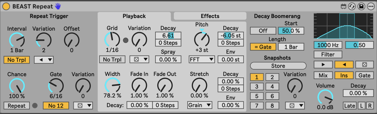 Free BEAST Repeat for Ableton Live is so good, you’ll switch genres to IDM