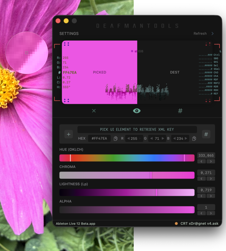 DeafMan transforms Ableton Live with custom color, editor