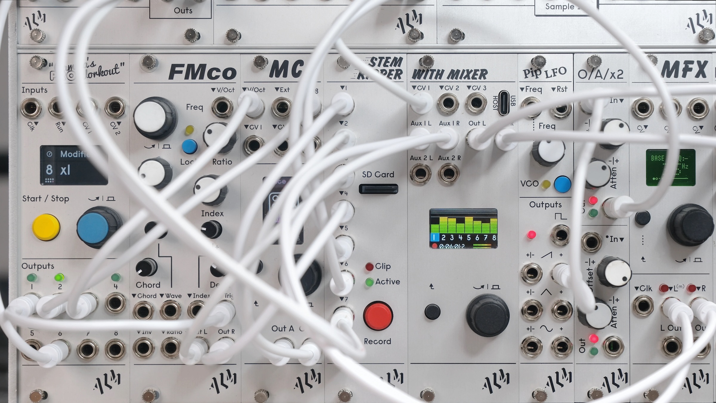 ALM records everything to stems, and now mixes, too, in compact modules