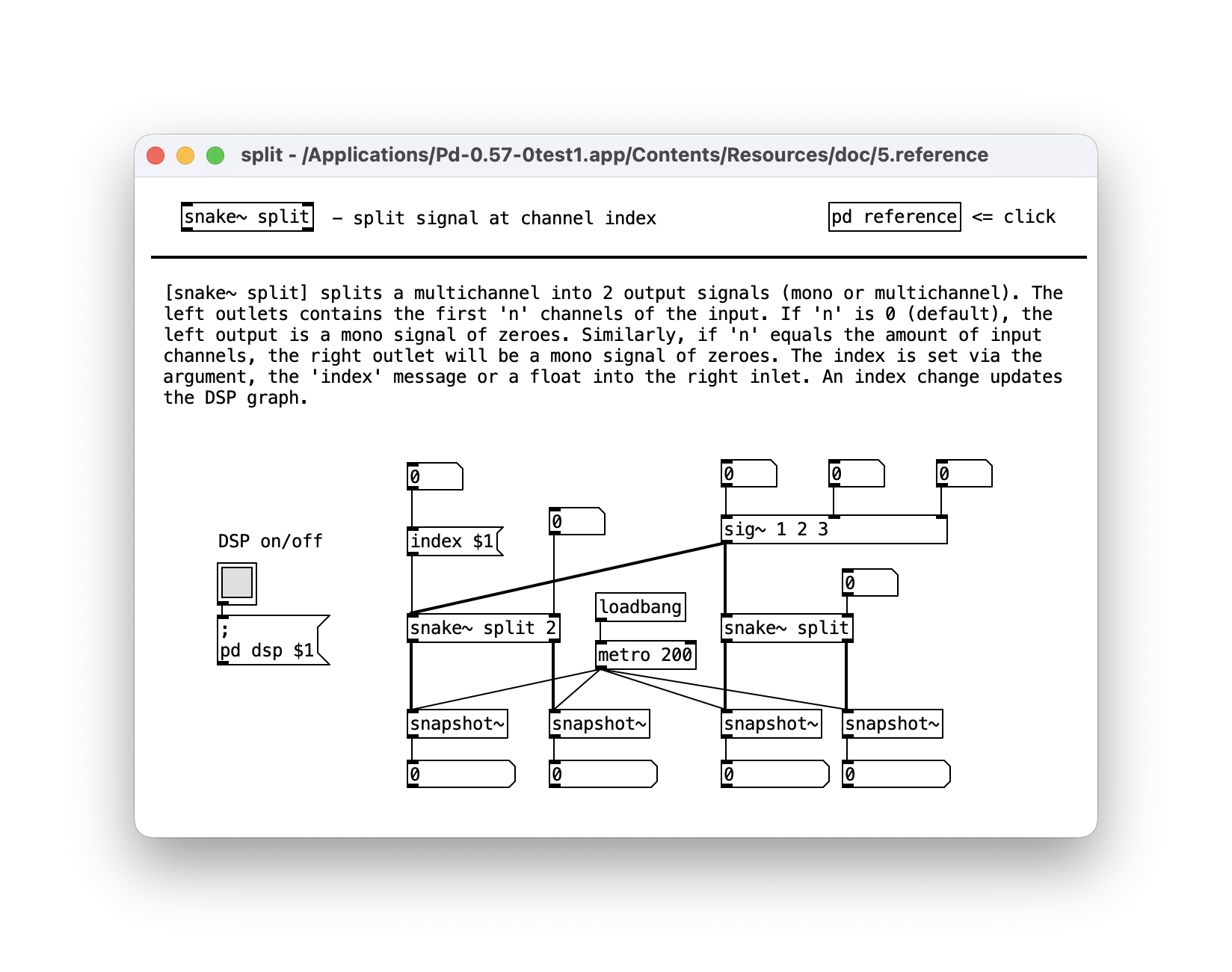 Pure Data (Pd) 0.57 inbound, enduring free software for tinkering with sound
