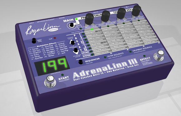 AdrenaLinn III guitar effects and amp modeling